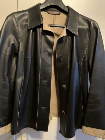 Exklusive Lederjacke, Grösse 38, Neu