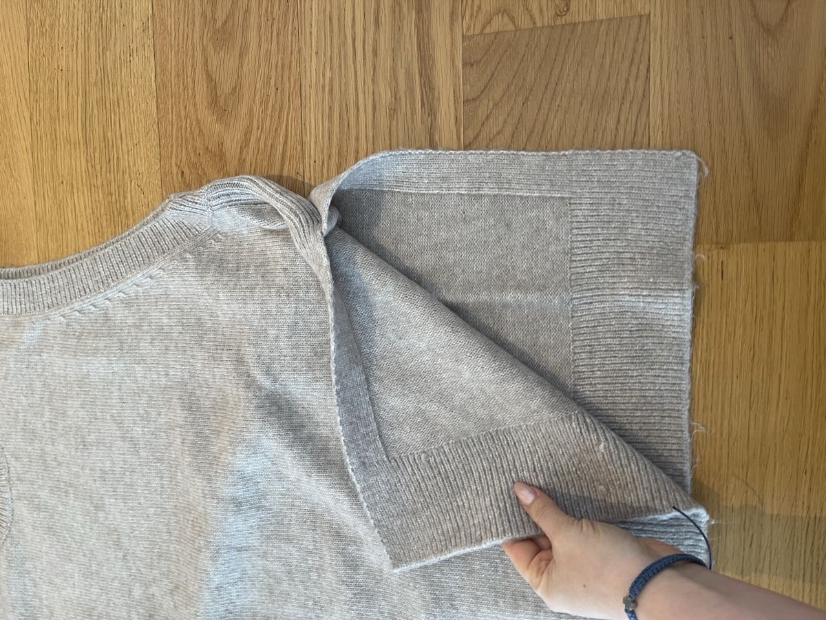 H&M Gilet & Giacche senza maniche: H&M Strickweste, grau/beige , Gr. S – Usato da Bremgarten AG venduto da arl_8nbf 1
