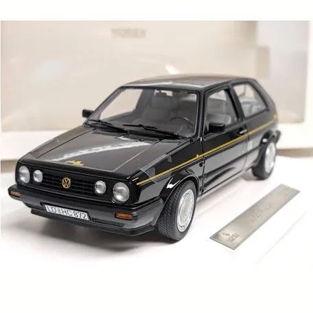 Volkswagen Modellini d'auto: VW GOLF 2 PLUS ULTRA 1990 BLACK 1:18 NOREV – Nuovo e nell'imballaggio originale da Suhr venduto da Moebelsiralfred
