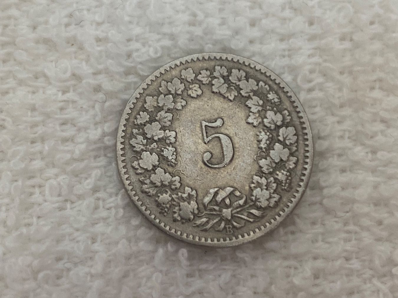 Tutti le monete: 5 centimes/rappen 1903 – Usato da Nyon venduto da Ilmi09 1