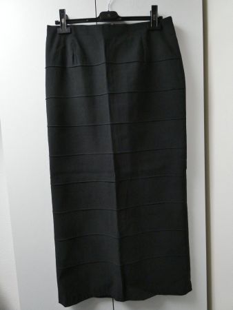 Rock schwarz, mit Elasthan, elegant und bequem, ca. Gr. 42