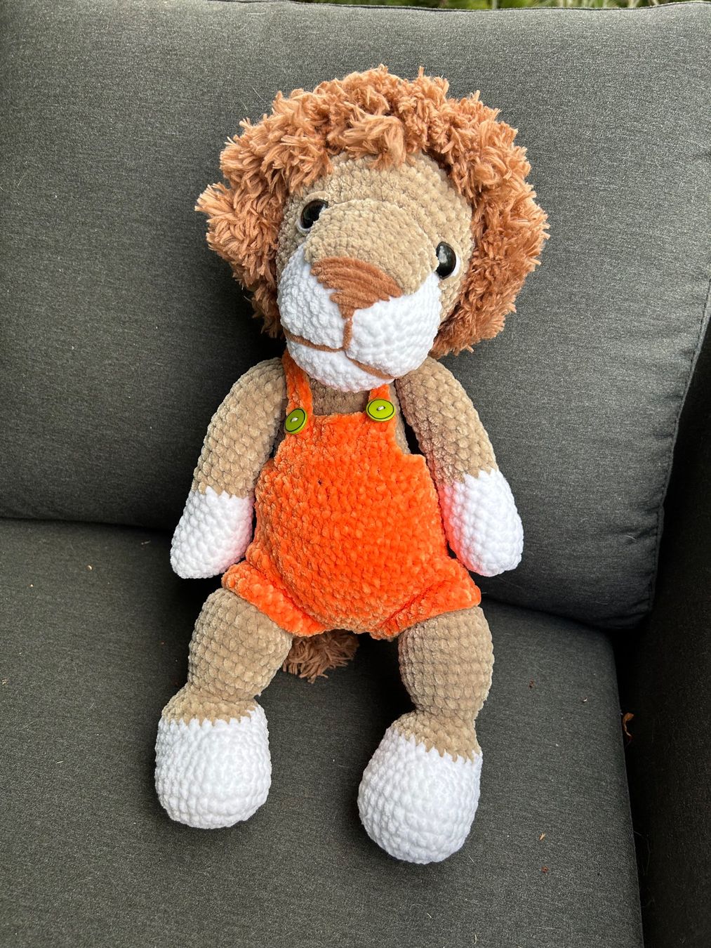 Statuette: Amigurumi Häkeltiere Löwe – Nuovo (secondo la descrizione) da Baldingen venduto da Ginadasy 1