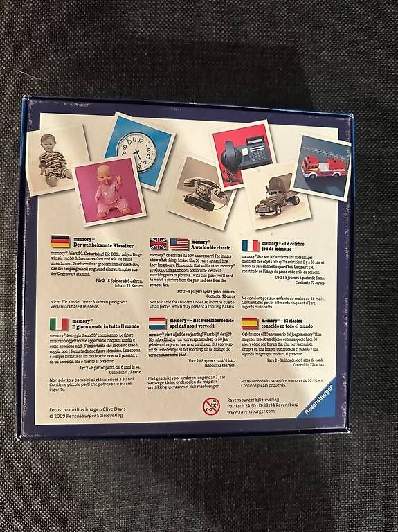 Ravensburger Spiele: Memory 1959 - 2009 – Neu (gemäss Beschreibung) aus Zürich von Faetze0 2