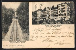 Magglingen, Kurhaus, Drahtseilbahn Biel-