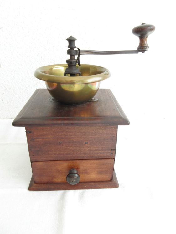 Chic Antique Kaffeemühle Manuell - Mit 1000ml Glasbehälter