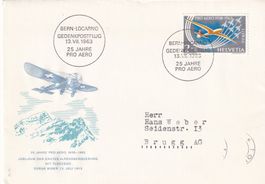 Lot (10 Stk.) verschiedene Sonderflüge 1963 - 1972