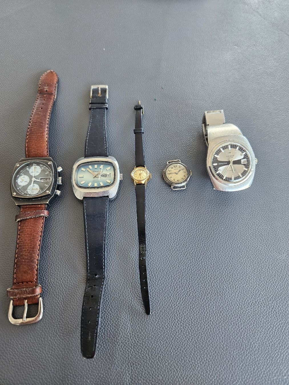 Tissot Uhren: Tissot Uhren Lot 5 Stück  – Gebraucht aus Adlikon b.Regensdorf von kuka02