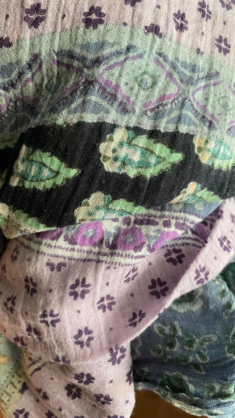 Foulard & Sciarpe: Leichter Baumwollschal – Usato da Stadel b. Niederglatt venduto da sandart 2