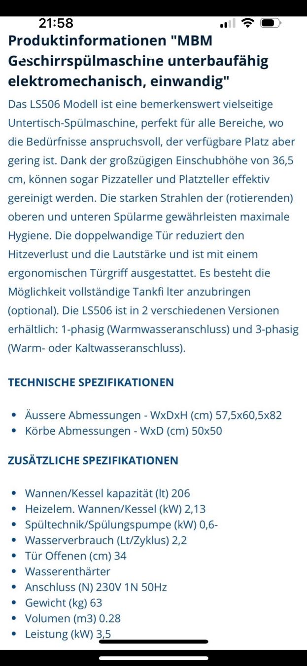 Lavastoviglie: Commercial dishwasher – Usato da Chur venduto da vio_6qlk 2