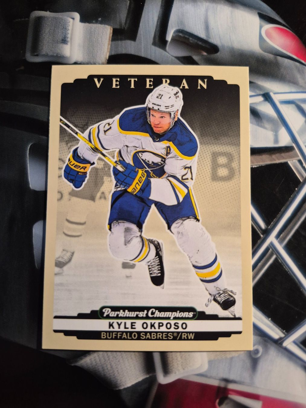NHL Carte collezionabili: NHL Kyle Okposo Buffalo Sabres – Usato da Treiten venduto da Sauber73