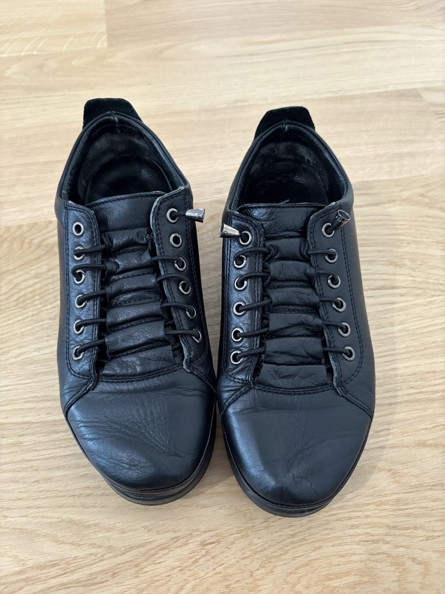 Scarpe da donna: Black leather shoes Venezia 36 – Usato da Rolle venduto da gos_2xy5 5