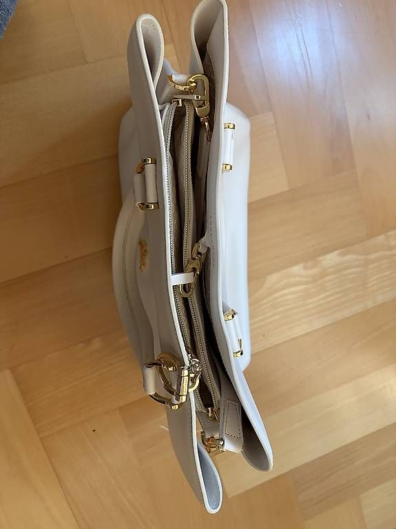 Longchamp Borse da donna: Longchamp-Tasche Honoré 404 M Weiss – Nuovo (secondo la descrizione) da Zürich venduto da michelle2805 2