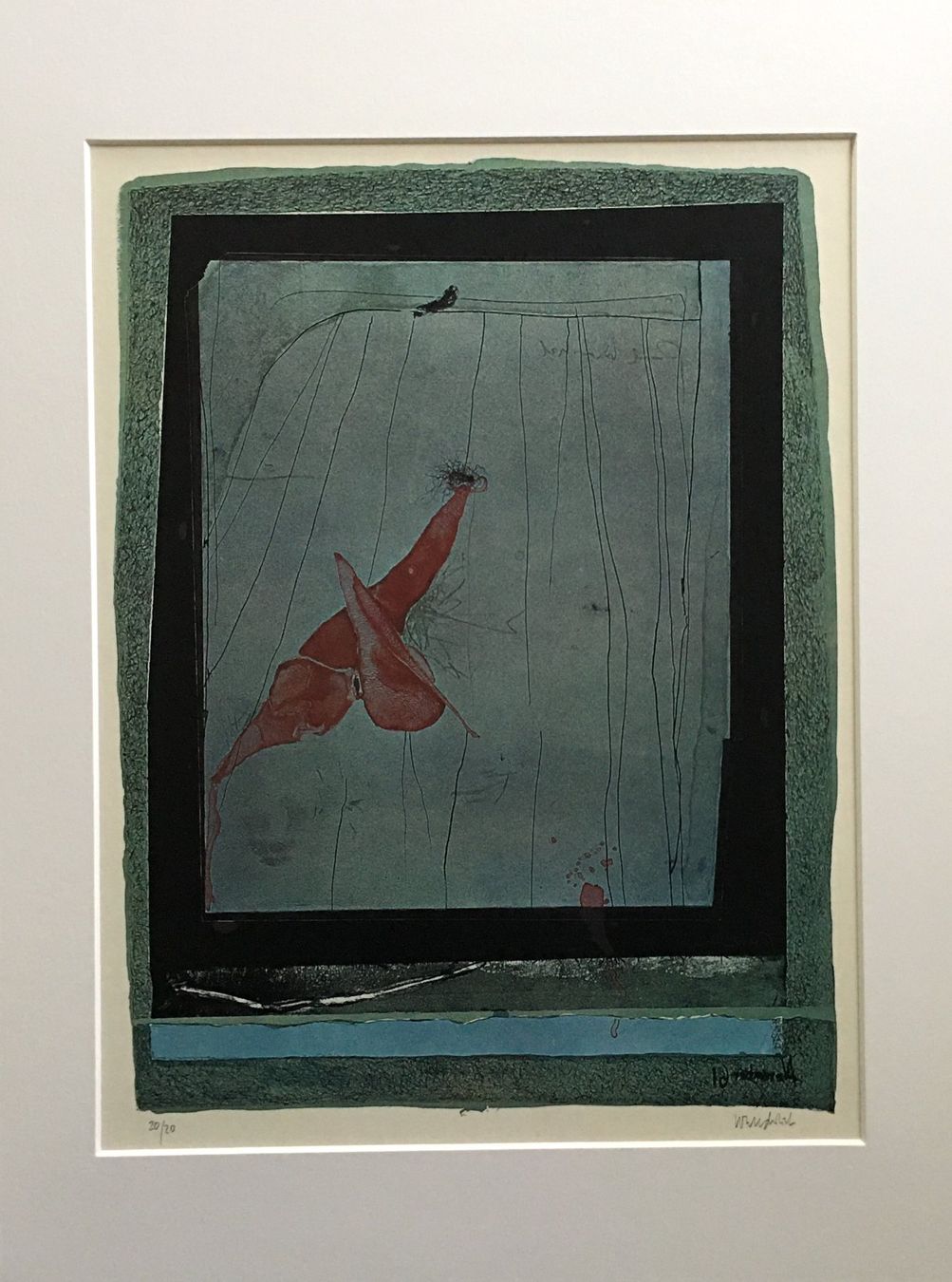 Grafica & Litografie: Paul Wunderlich  "Wovon sie wohl träumt?"  Druck – Usato da Nennigkofen venduto da Schamane75 1