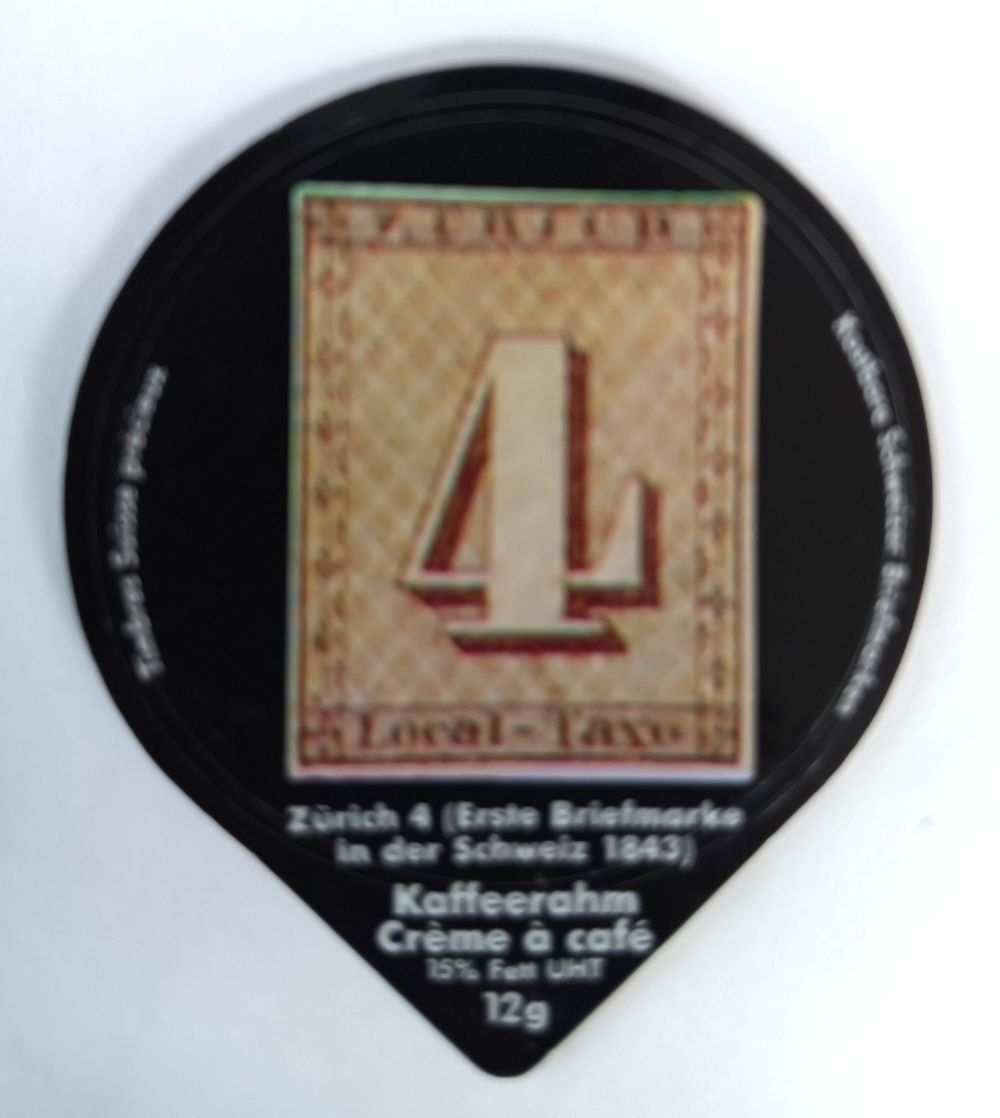 Coperchi dei cremini per caffè: PS Serie 2/93 Briefmarken – Usato da Matzingen venduto da zingana