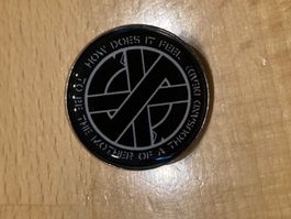 Crass Band Pin Anstecker Punk Rock Metal Pop
