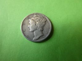 USA 1944, 1 Dime  - Silber