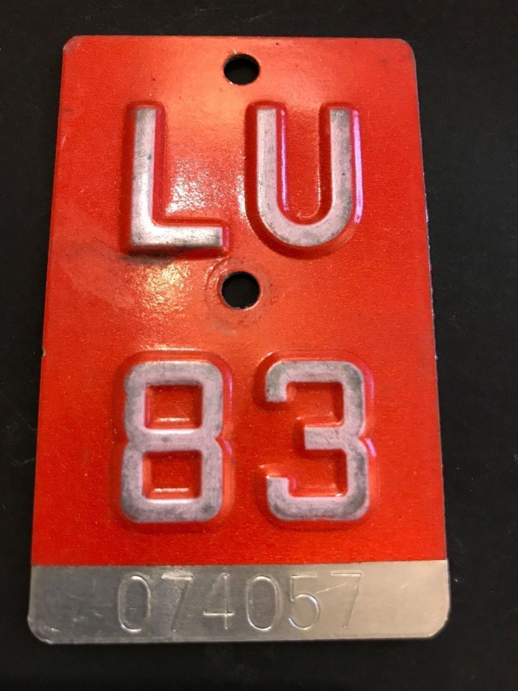 Schilder: LU 83 – Gebraucht aus Feldmeilen von Allerlei3112