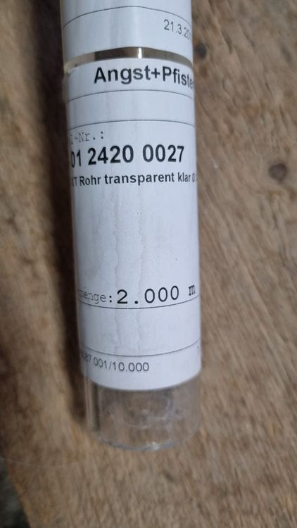 2x 2 Meter Acrylglas Plexiglas Rohr - PMMA XT Rohr 30mm | Kaufen auf ...