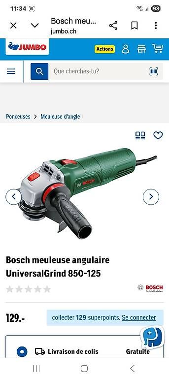 Alle Werkzeuge: Meuleuse, utilisée 1 fois – Gebraucht aus Vuadens von Piwu01 4