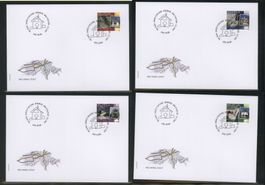 2007, Pro Patria, FDC, Einzelmarken
