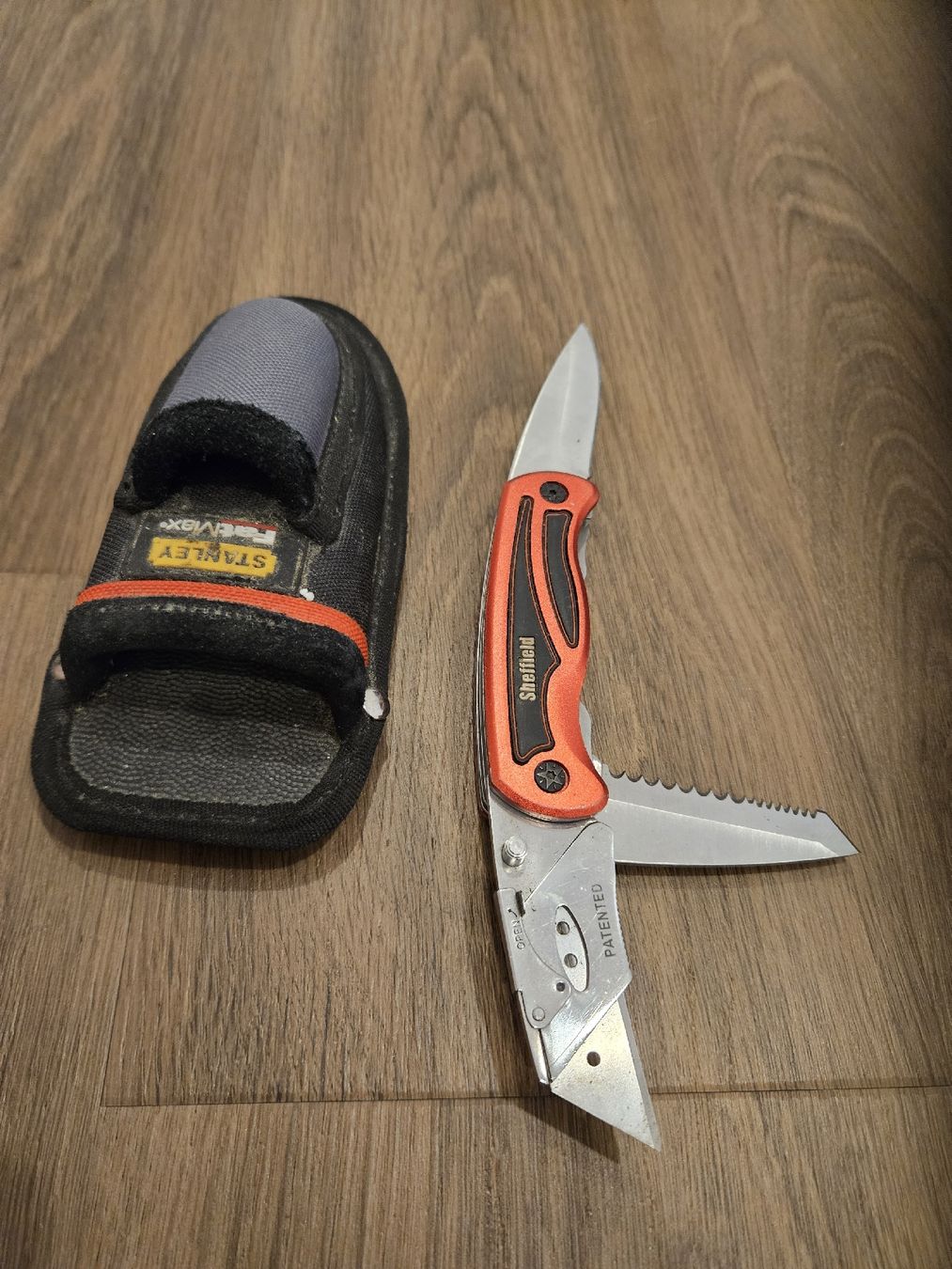 Zubehör: Sheffield Multitool Messer mit Stanley Holster – Gebraucht aus Anwil von tamoos 3