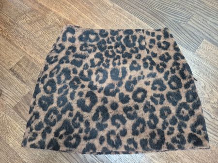 Asos leopard mini skirt
