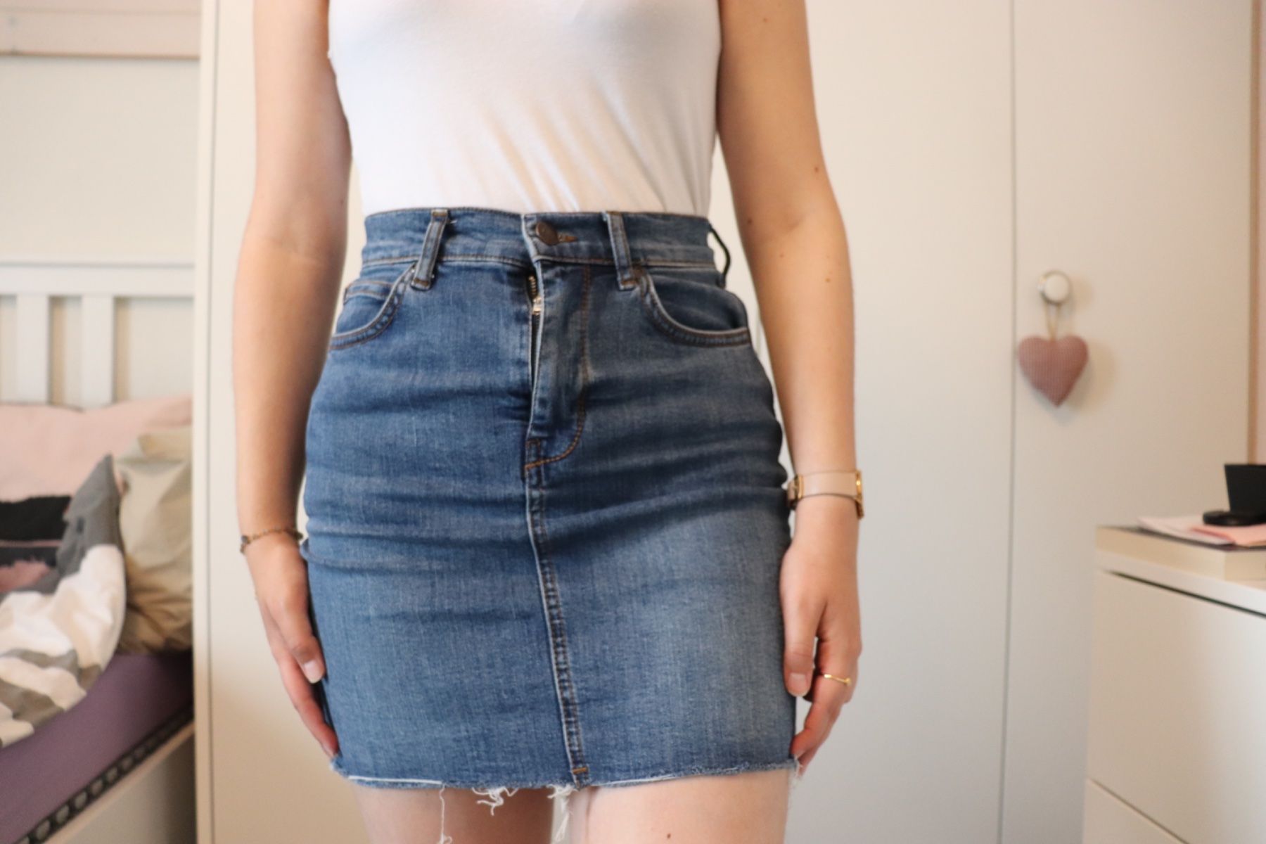 Gonne: Jupe en jeans Pull&Bear – Usato da Essertines-Yverdon venduto da Alice977 7