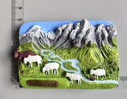 Kühlschrankmagnet Schweiz | Souvenir | NEU | Alpen