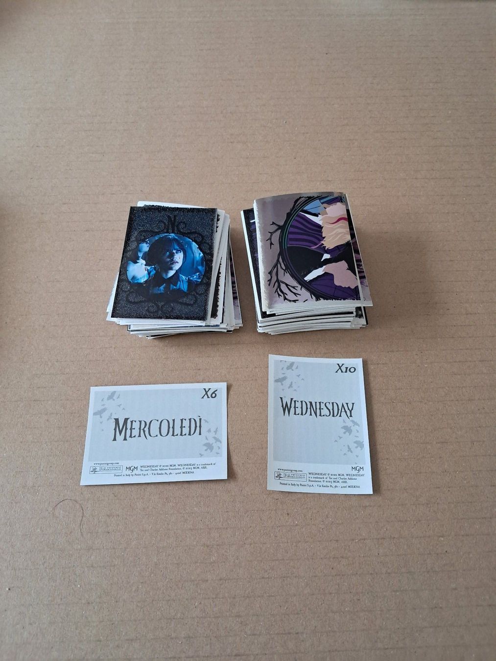 Panini Carte collezionabili: Sammlung von Wednesday Sticker – Nuovo (secondo la descrizione) da Wallisellen venduto da Cyberfuexli 1
