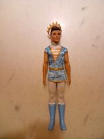 Barbie Prinz Prinzessin Puppe Mann mit Krone und Stiefel