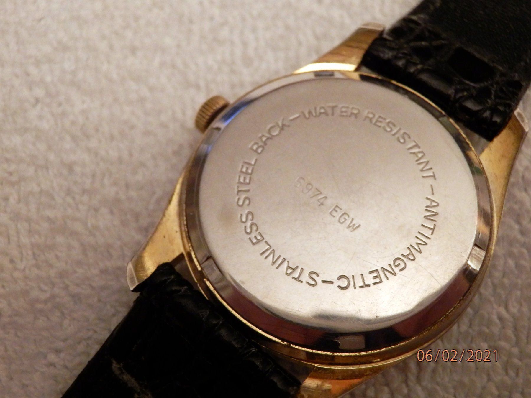 Swiss Orologi: Pearson, Herren, Handaufzug, 34mm, Datum – Usato da Ueberstorf venduto da dinbau 5