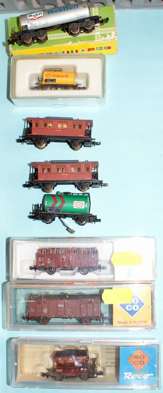 Modellini di ferrovie: Lot de 8 wagons – Usato da Morrens VD venduto da alain50
