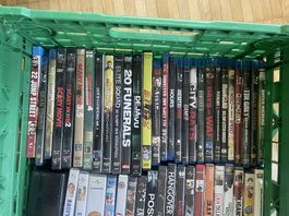 DVD-Sammlung (Action, Thriller, Komödien)