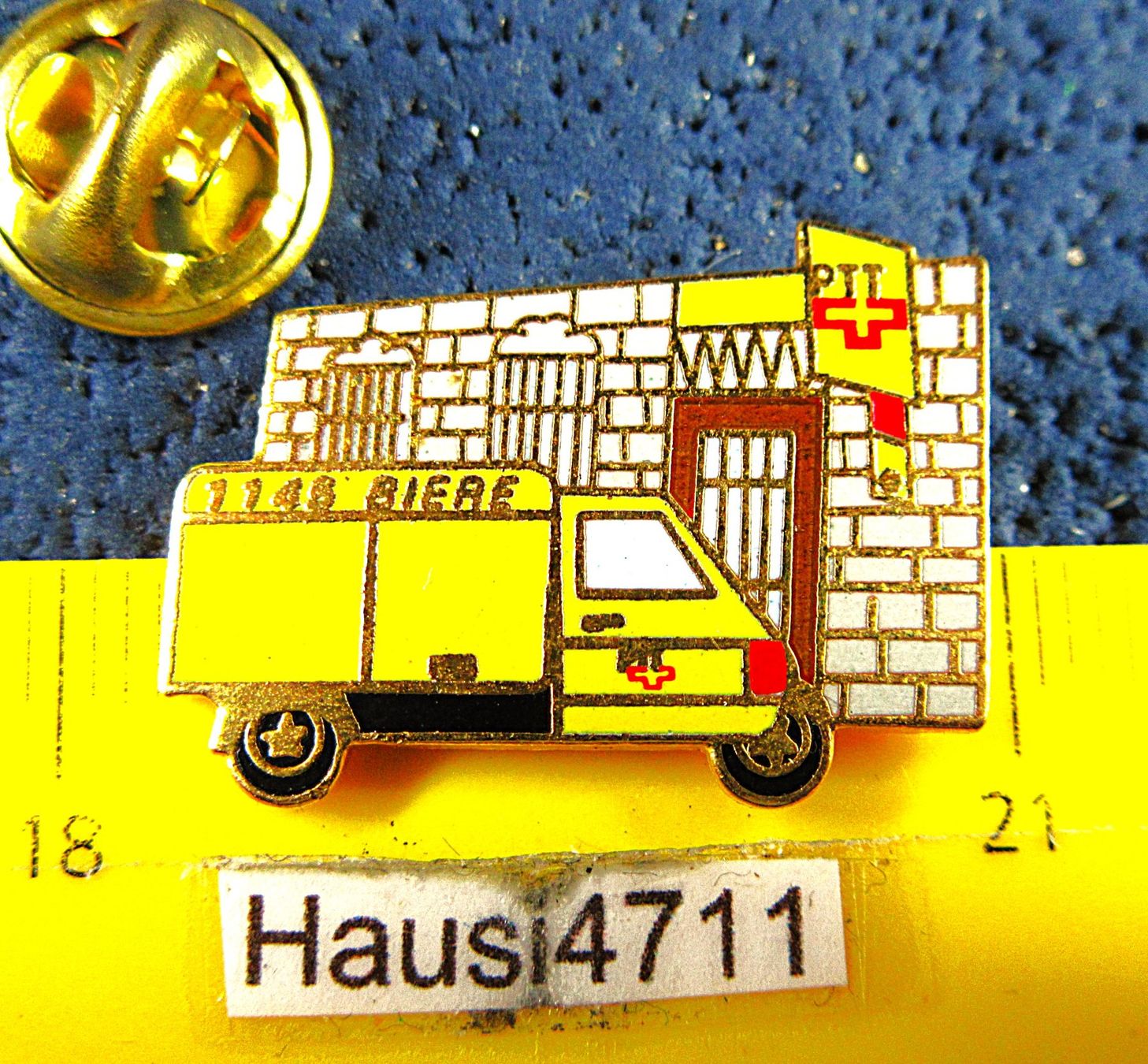 PTT POST SUISSE BIERE VD VESPA-PAGIO 3RAD- VOR POST PIN ENAM (Gebraucht ...