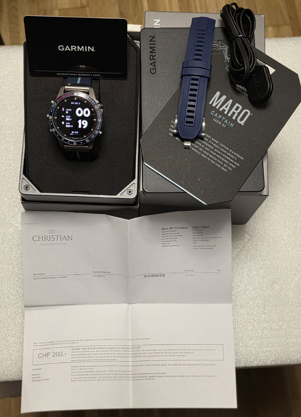 Garmin Smartwatch: Garmin MARQ Captain Gen 2 – Gebraucht aus Einigen von iva_86t8
