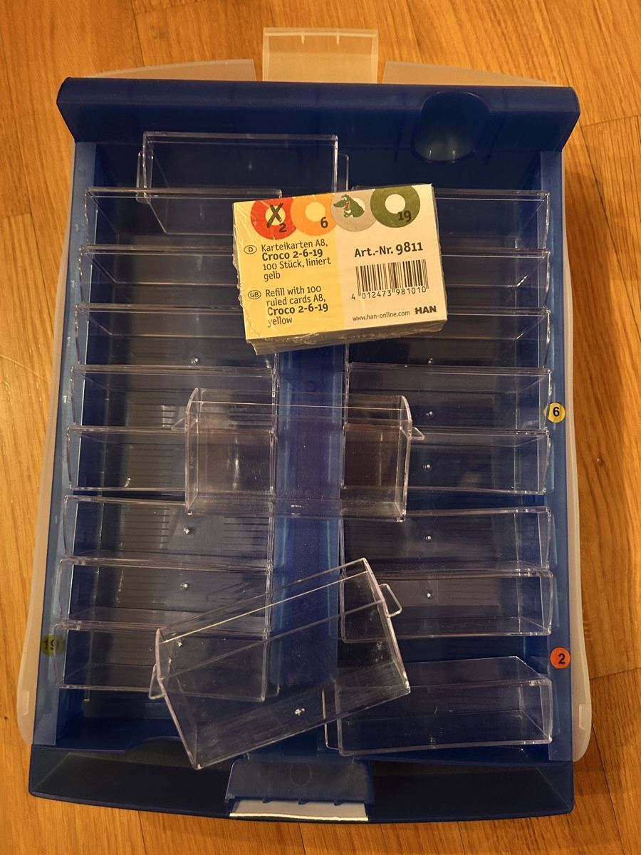 Contenitori & Simili: HAN Karteikartenbox – Usato da Kloten venduto da ver_t568 1