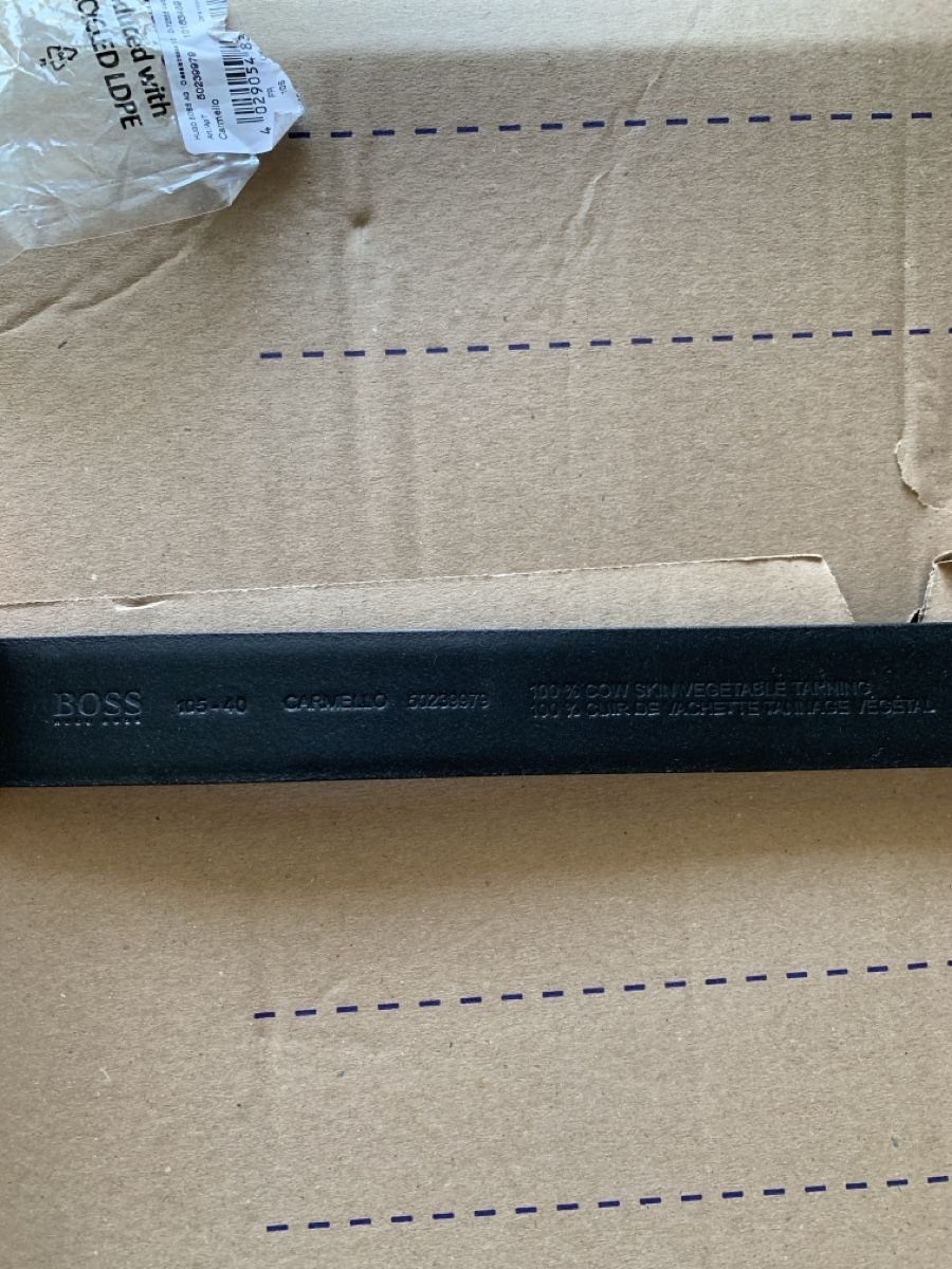 Hugo Boss Cinture: Ceinture BOSS – Nuovo e nell'imballaggio originale da Prangins venduto da val_2c72 5
