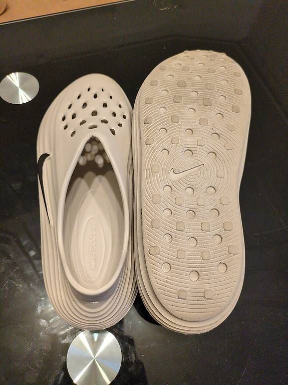 Scarpe da uomo: Nike ReactX Clogs / Slipper /Beige /sehr guter Zustand – Usato da Rorschach venduto da jeykey21 1