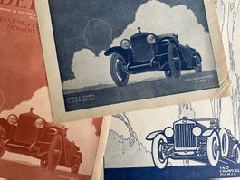 Delage Cars - 3 Alte Werbungen / Publicités 1922/24