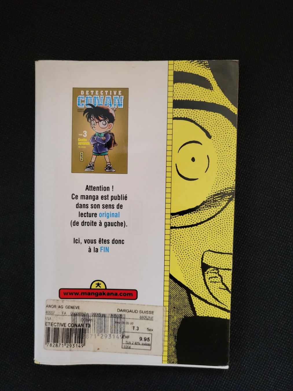 Fumetti: 2x Manga Detective Conan Tome 2 et 3 – Usato da Sonceboz-Sombeval venduto da michael.l 3