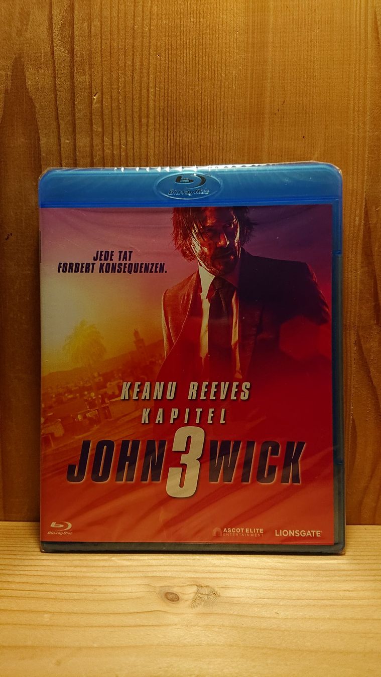 Tous les DVDs: JOHN WICK 3 auf Blu-Ray mit Keanu Reeves – Neuf (Voir description) à Wilderswil par Exebub