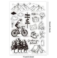 Neues Set  Motivstempel  Outdooraktivitäten