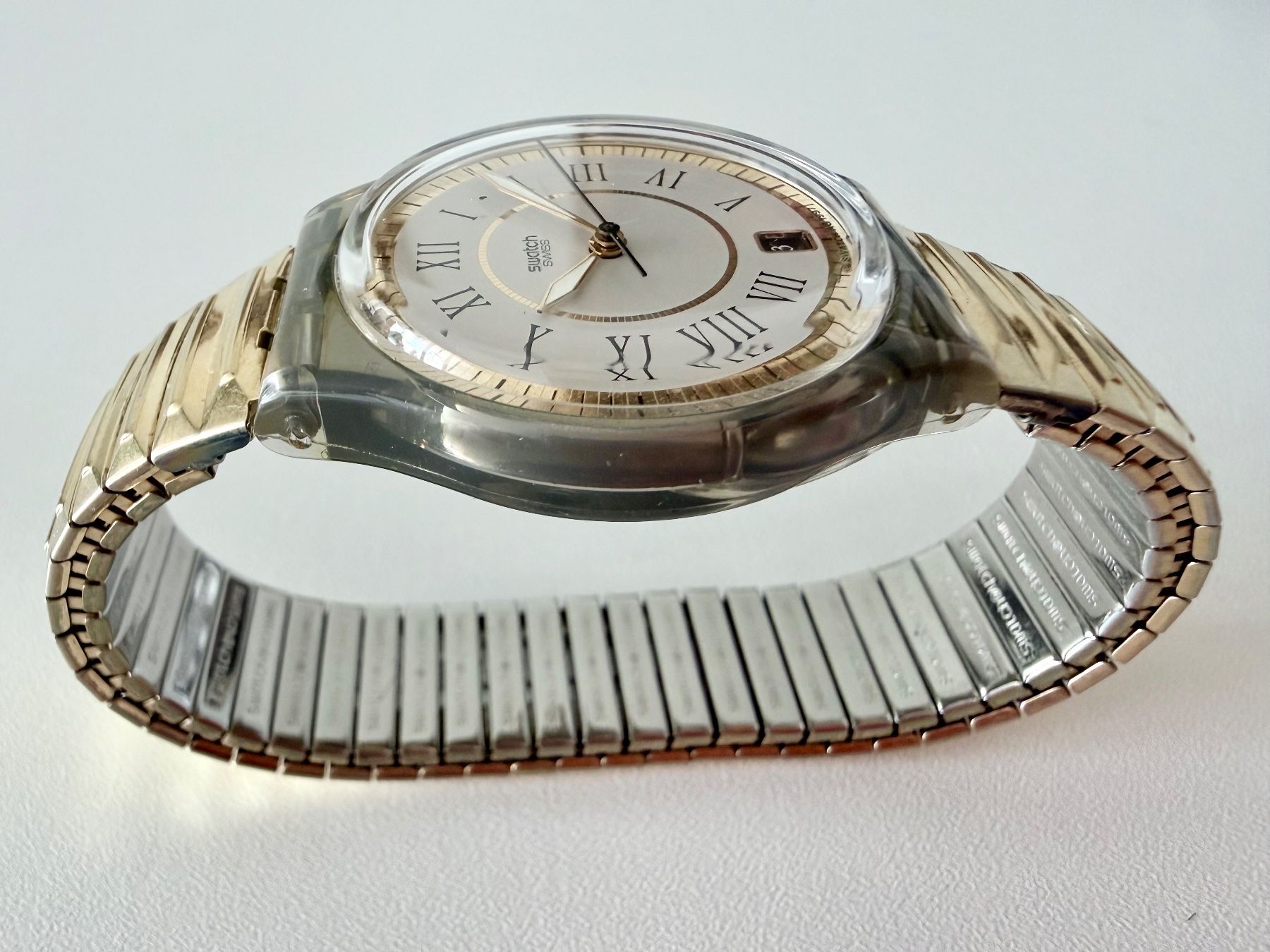 Swatch Orologi: SWATCH Gent Flex Tempo Classico, Ref.GM404, NO box & papers – Nuovo (secondo la descrizione) da Le Mont-sur-Lausanne venduto da LycaGallery 4