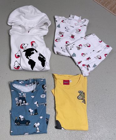 tolles Snoopy-Kleiderpaket Gr. 152