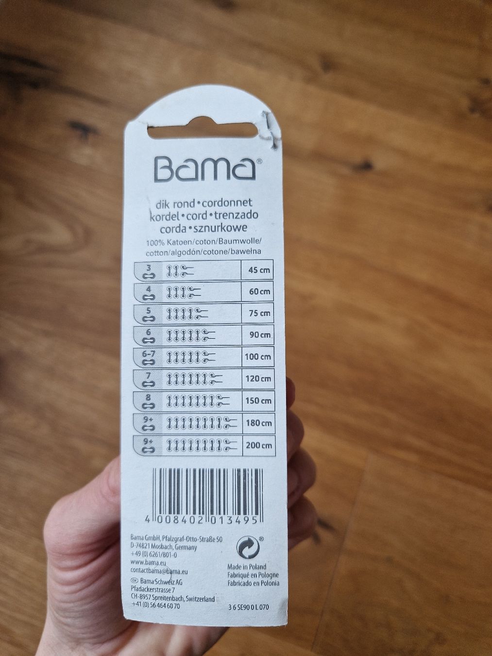 Scarpe da uomo: Bama Schnürsenkel 90cm – Nuovo e nell'imballaggio originale da Eschenbach SG venduto da SanFranciscoCalifornia 2