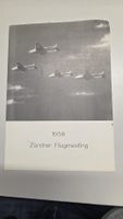 1956 Karte Zürcher Flugmeeting Dübendorf