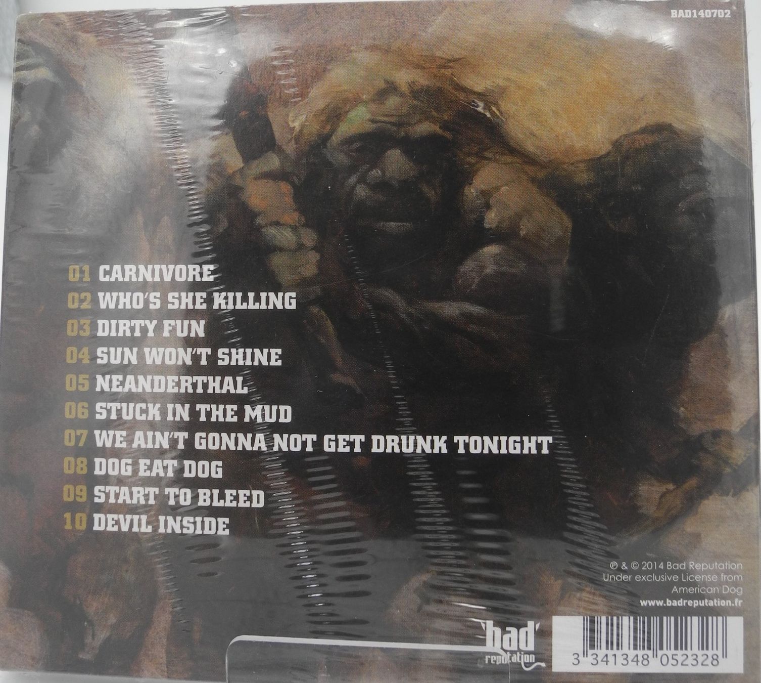 CD: CD American Dog "Neanderthal", Nr. 845 – Nuovo e nell'imballaggio originale da Kottwil venduto da Crazyrolf 1
