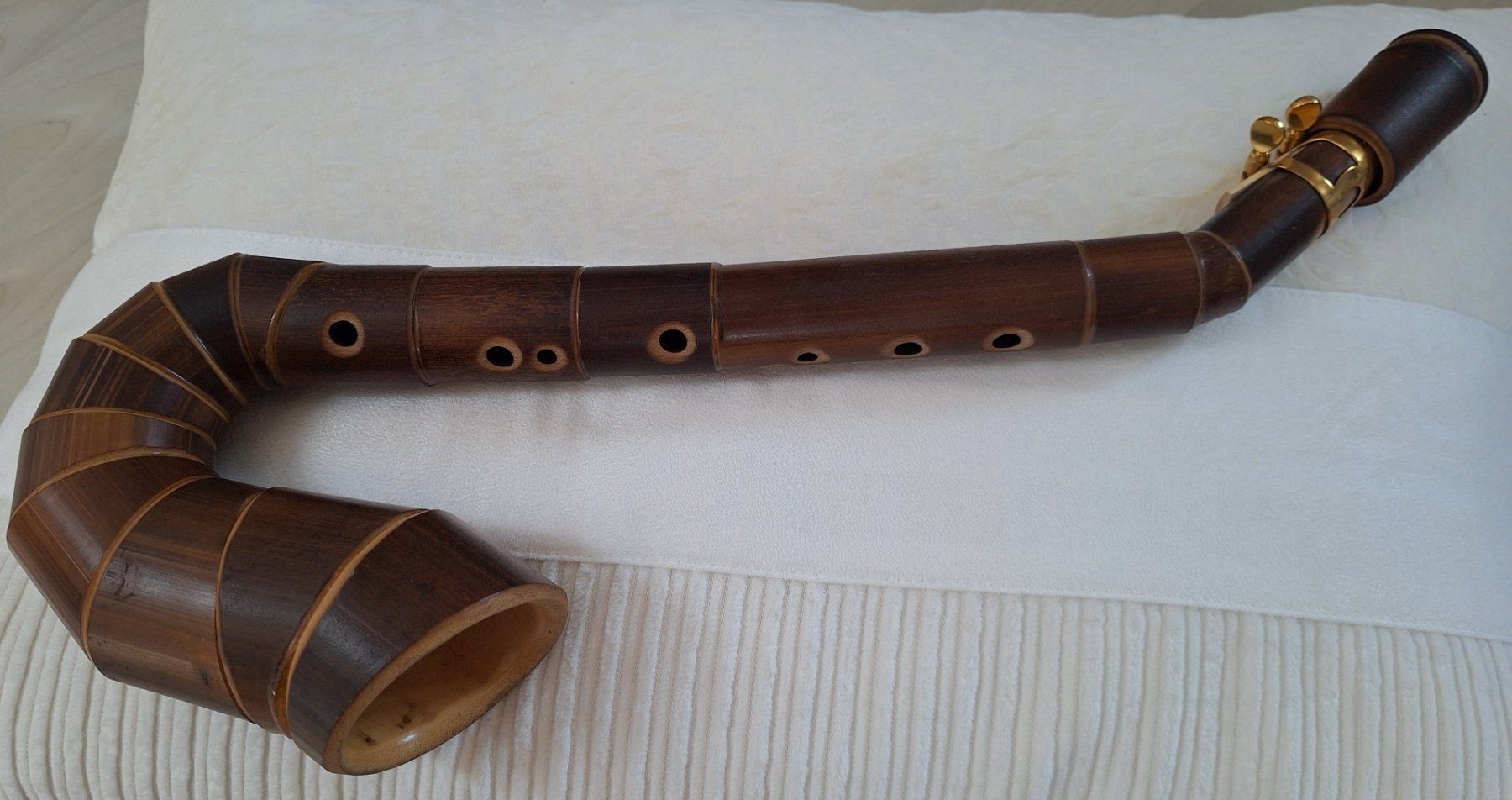 Strumenti musicali: Bambus Saxophon – Usato da Russikon venduto da Mochx
