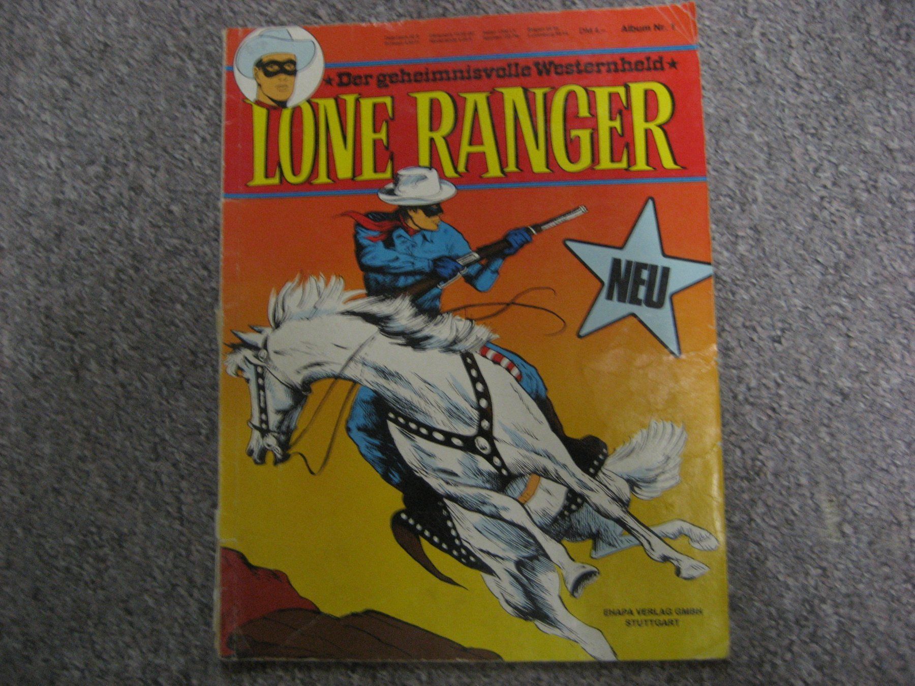 Fumetti: Lone Ranger Album 1 – Usato da Bottighofen venduto da Spiderman61