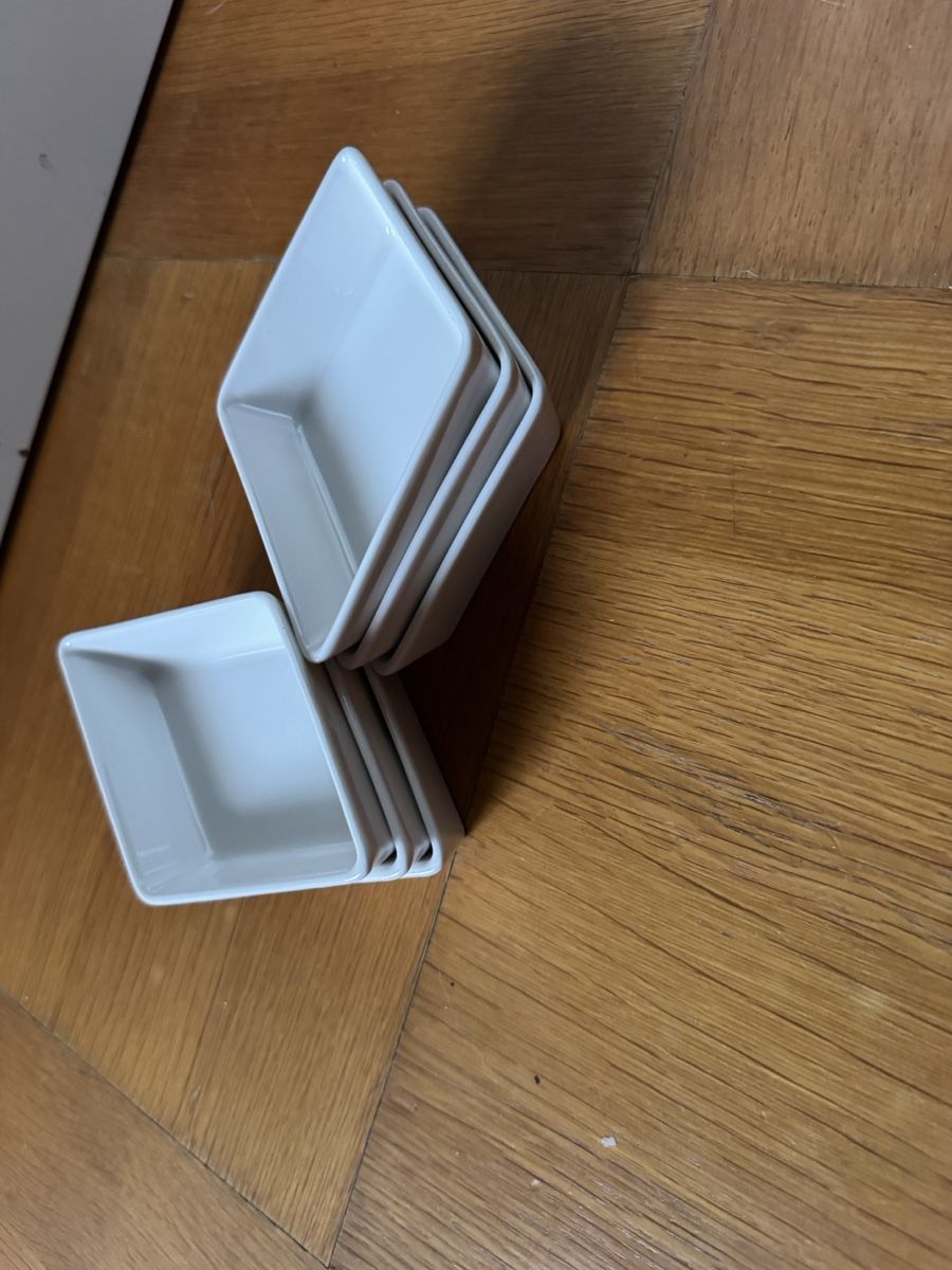 Ciotole: 6er Set quadratische Schälchen/Dipschalen  – Nuovo (secondo la descrizione) da Grindelwald venduto da yoloflip45 1